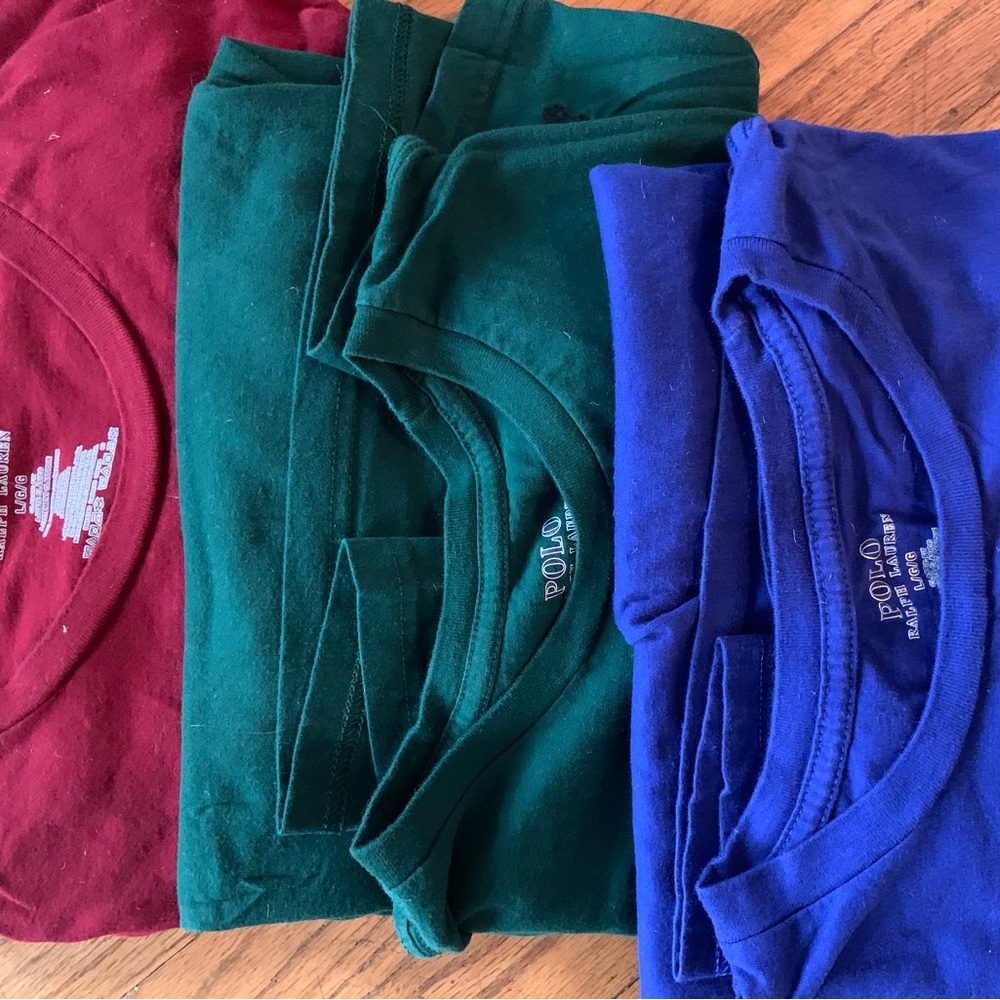 Polo shirts - size men’s L.